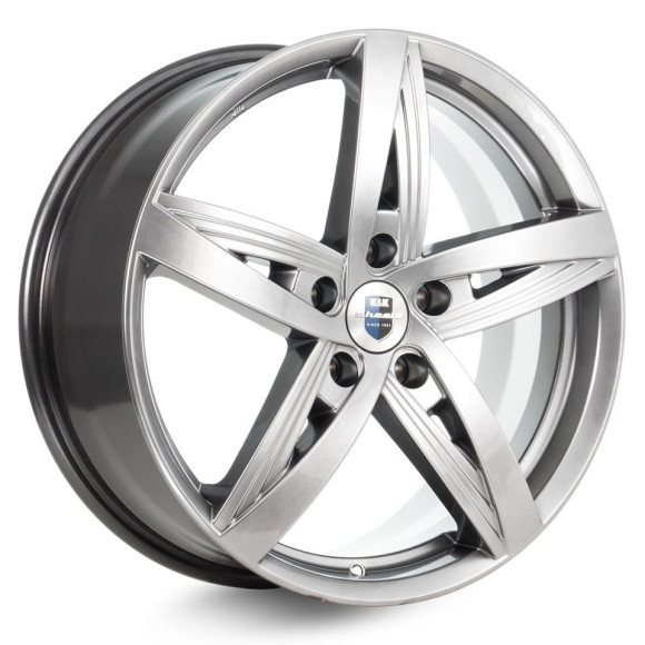 Диски КиК  Дольче Вита (КС559)  7,5\R18 5*112 ET37  d66,6  Дарк платинум  [71883]