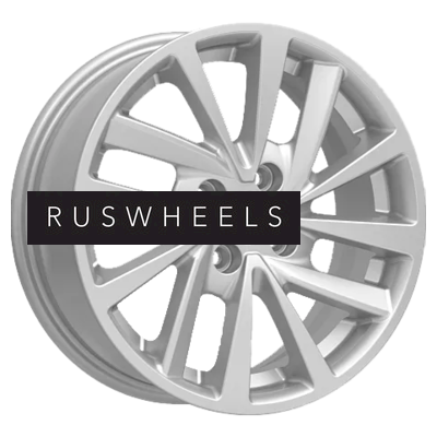 Диски K&K 6x15/4x100 ET37 D60,1 КС899 Сильвер Диски K&K 6x15/4x100 ET37 D60,1 КС899 Сильвер