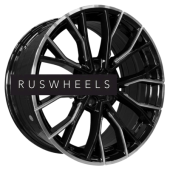 Диски PDW 8x18/5x120 ET33 D72,56 5438 Gloss Black Machine Edge and Milled Spoke (PDW) Диски PDW 8x18/5x120 ET33 D72,56 5438 Gloss Black Machine Edge and Milled Spoke (PDW)