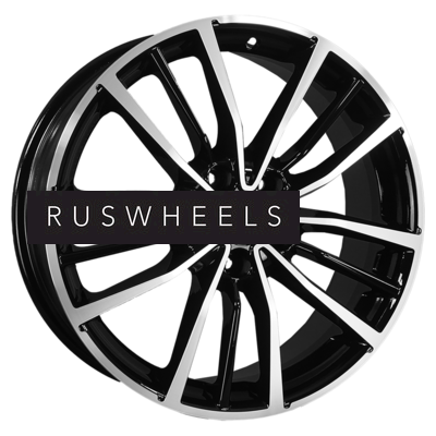 Диски Khomen Wheels 7x18/5x114,3 ET53 D54,1 KHW1812 (Geely Coolray) Black-FP