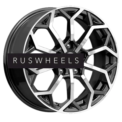 Диски iFree 6,5x16/5x112 ET46 D57,1 Спейс-Нидл (КС1000) Блэк Джек