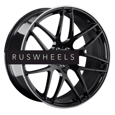 Диски LS Forged 10x21/5x112 ET52 D66,6 LS FG09 BKL (конус, C570)