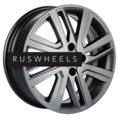 Диски Khomen Wheels 6x16/4x100 ET50 D60,1 KHW1609 (Vesta/Largus) G-Silver Диски Khomen Wheels 6x16/4x100 ET50 D60,1 KHW1609 (Vesta/Largus) G-Silver
