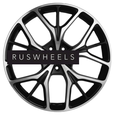 Диски Khomen Wheels 8x20/5x114,3 ET45 D64,1 KHW2012 (Haval M6 (Plus)) Black-FP