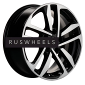 Диски Khomen Wheels 6,5x16/5x100 ET39 D57,1 KHW1612 (Polo) Black-FP