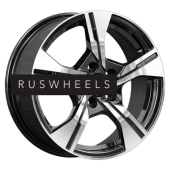 Диски КИК 6,5x16/5x112 ET43 D57,1 КС1053 Алмаз черный