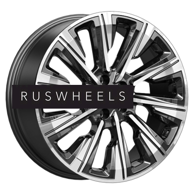 Диски K&K 7,5x19/5x114,3 ET45 D67,1 Галего (КС1039) Алмаз черный Диски K&K 7,5x19/5x114,3 ET45 D67,1 Галего (КС1039) Алмаз черный