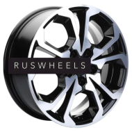 Диски Khomen Wheels 6,5x17/5x114,3 ET37 D66,5 KHW1711 (Jolion) Black-FP