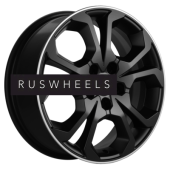 Диски Khomen Wheels 6,5x17/5x108 ET33 D60,1 KHW1711 (Chery/Exeed) Black
