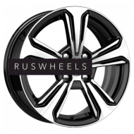 Диски КИК 6x15/4x100 ET46 D54,1 КС777 Алмаз черный