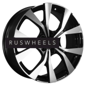 Диски Khomen Wheels 7x19/5x114,3 ET45 D60,1 KHW1906 (Changan CS85 Coupe) Black-FP