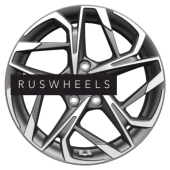 Диски Khomen Wheels 7x17/5x110 ET40 D67,1 KHW1716 (Evolute i-Joy) Gray-FP Диски Khomen Wheels 7x17/5x110 ET40 D67,1 KHW1716 (Evolute i-Joy) Gray-FP