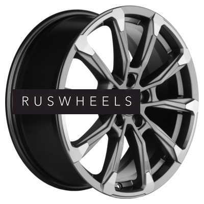Диски Khomen Wheels 7,5x18/5x108 ET47 D60,1 KHW1808 (Chery Tiggo 8/8 Pro) Gray-FP