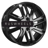 Диски Khomen Wheels 6x16/4x100 ET37 D60,1 KHW1609 (Stepway) Black