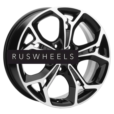 Диски Khomen Wheels 7x17/5x110 ET40 D67,1 KHW1702 (Evolute i-Joy) Black-FP Диски Khomen Wheels 7x17/5x110 ET40 D67,1 KHW1702 (Evolute i-Joy) Black-FP