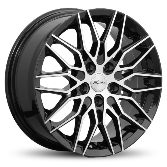 Диски Xtrike 6.5\R16 5*114.3 ET45 d67.1 BK/FP Диски Xtrike 6.5\R16 5*114.3 ET45 d67.1 BK/FP