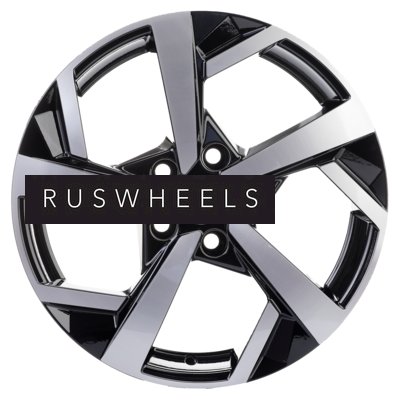 Диски Khomen Wheels 7x17/5x112 ET43 D57,1 KHW1712 (Karoq/Octavia/Passat/Tiguan) Black-FP Диски Khomen Wheels 7x17/5x112 ET43 D57,1 KHW1712 (Karoq/Octavia/Passat/Tiguan) Black-FP