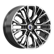 Диски КиК 8.5\R19 6*139.7 ET36 d100.1 Алмаз черный