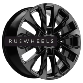 Диски Khomen Wheels 8x20/6x114,3 ET40 D67,1 KHW2010 (Mohave) Black