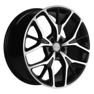Диски Khomen Wheels 8,0\R20 5*114.3 ET45 d67.1 Black-FP