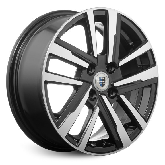 Диски КиК 6,0\R15 4*100 ET46 d54.1 Алмаз черный