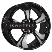 Диски Khomen Wheels 7x17/5x108 ET40 D54,1 KHW1724 (Jac/Москвич 3) Black Диски Khomen Wheels 7x17/5x108 ET40 D54,1 KHW1724 (Jac/Москвич 3) Black