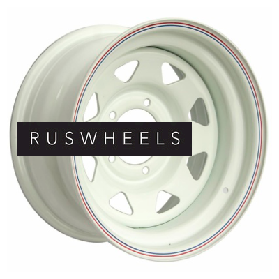 Диски Off-Road Wheels 7x15/5x139,7 ET0 D110 УАЗ (треуг. мелкий) Белый Диски Off-Road Wheels 7x15/5x139,7 ET0 D110 УАЗ (треуг. мелкий) Белый