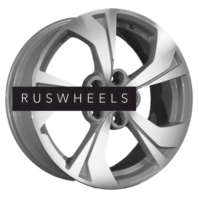 Диски Khomen Wheels 7x17/5x114,3 ET40 D66,1 KHW1724 (Qashqai) F-Silver-FP