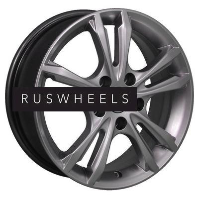 Диски КИК 6x16/5x112 ET45 D66,6 Samara (КС866) Дарк платинум Диски КИК 6x16/5x112 ET45 D66,6 Samara (КС866) Дарк платинум