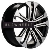 Диски Khomen Wheels 7x18/5x108 ET46 D63,4 KHW1803 (Tugella) Black-FP Диски Khomen Wheels 7x18/5x108 ET46 D63,4 KHW1803 (Tugella) Black-FP