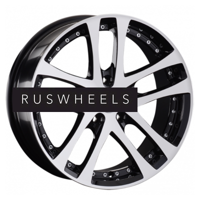 Диски LS 7,5x17/5x114,3 ET35 D73,1 919 BKF (конус)