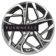 Диски Khomen Wheels 7x17/5x114,3 ET45 D67,1 KHW1716 (CX-5/i40/X-Trail) Gray-FP