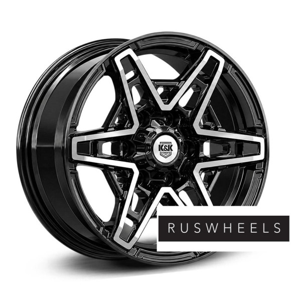 Диски КиК R17 / 8J PCD 6x139.7 ЕТ 36 ЦО 100.1 Блэкберн