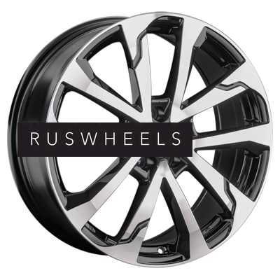 Диски Replay 7,5x19/5x114,3 ET49,5 D67,1 HND370 BKF (конус, C570)