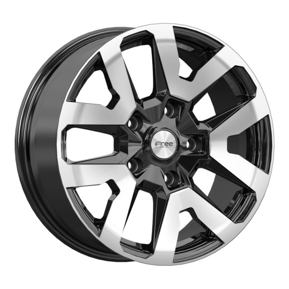 Диски iFree Original 7,0\R17 5*139.7 ET40 d98 Алмаз черный