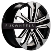 Диски Khomen Wheels 7x18/5x114,3 ET45 D60,1 KHW1803 (Changan/Geely/Lexus/Suzuki/Toyota) Black-FP