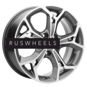 Диски Khomen Wheels 7x17/5x114,3 ET50 D67,1 KHW1702 (CX-5/Seltos/Optima) Gray-FP