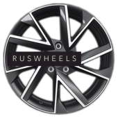 Диски Khomen Wheels 7x17/5x112 ET40 D57,1 KHW1714 (Kodiaq/Tiguan) Black-FP