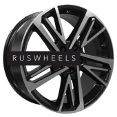 Диски Khomen Wheels 8x18/5x114,3 ET46 D67,1 KHW1815 (Hyundai i40) Black-FP
