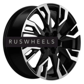 Диски Khomen Wheels 7x18/5x110 ET50 D63,3 KHW1809 (CS35/CS35 Plus) Black-FP