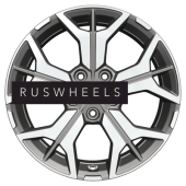 Диски Khomen Wheels 7x17/5x114,3 ET45 D67,1 KHW1715 (CX-5/i40) Gray-FP