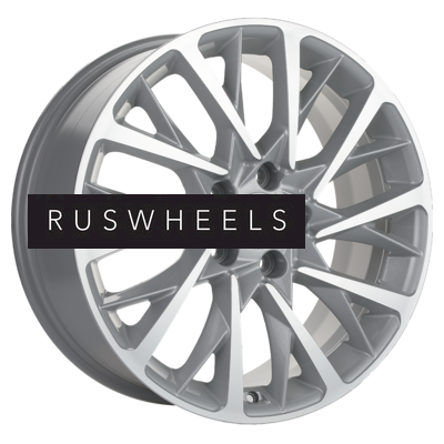 Диски Khomen Wheels 7,5x18/5x112 ET43 D57,1 KHW1804 (Kodiaq/Tiguan) F-Silver-FP