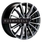 Диски Khomen Wheels 6,5x16/5x114,3 ET40 D66,1 KHW1611 (Qashqai) Gray-FP Диски Khomen Wheels 6,5x16/5x114,3 ET40 D66,1 KHW1611 (Qashqai) Gray-FP