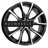 Грузовые диски K&K 7,5x17/5x114,3 ET35 D67,1 Твист (КС697М) Алмаз черный