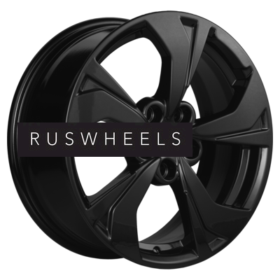 Диски Khomen Wheels 7x17/5x114,3 ET50 D67,1 KHW1724 (CX-5/Seltos/Optima) Black