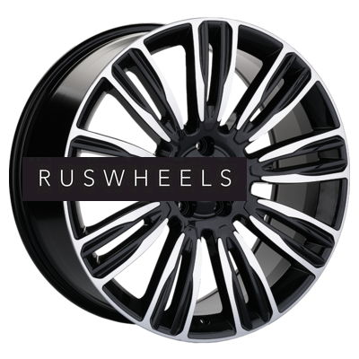Диски Khomen Wheels 8,5x20/5x114,3 ET48 D67,1 KHW2004 (SantaFe) Black-FP Диски Khomen Wheels 8,5x20/5x114,3 ET48 D67,1 KHW2004 (SantaFe) Black-FP
