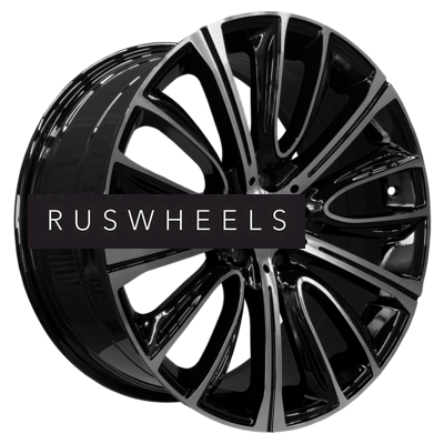 Диски PDW 8,5x19/5x112 ET28 D66,6 5241 Gloss Black Machine Face (PDW)