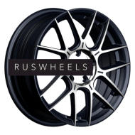 Диски INCH 7x17/5x112 ET45 D57,1 FA8541 Gloss Black Machined Face (ZJH) FlowForming