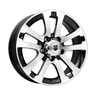 Диски КиК 7,0\R18 5*139.7 ET35 d108.5 Алмаз черный Диски КиК 7,0\R18 5*139.7 ET35 d108.5 Алмаз черный