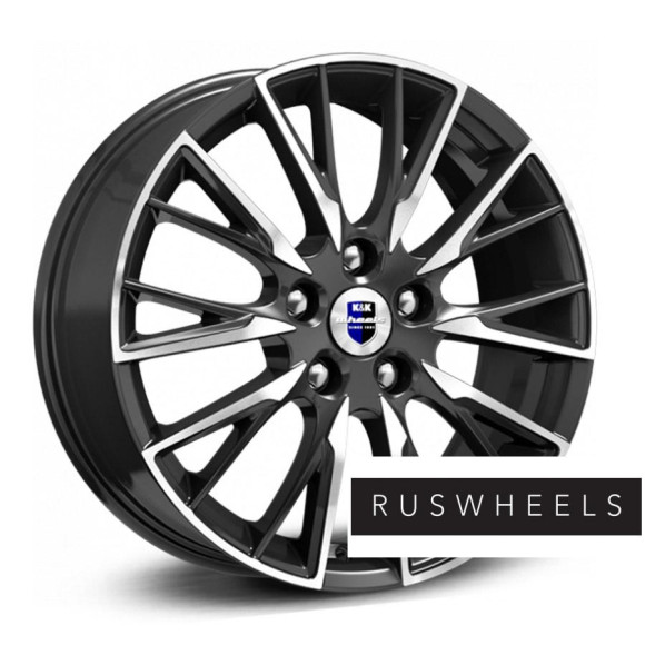 Диски КиК R17 / 6.5J PCD 5x114.3 ЕТ 45 ЦО 66.1 Солт